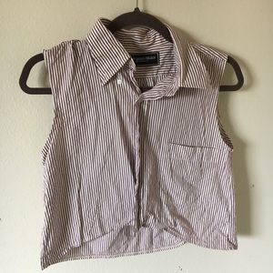 American Apparel cropped top